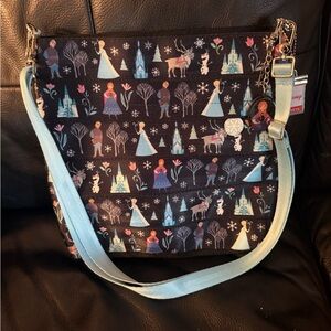 Harvey’s x Disney Frozen Crossbody Bag in Light Blue and Black🩵🖤
